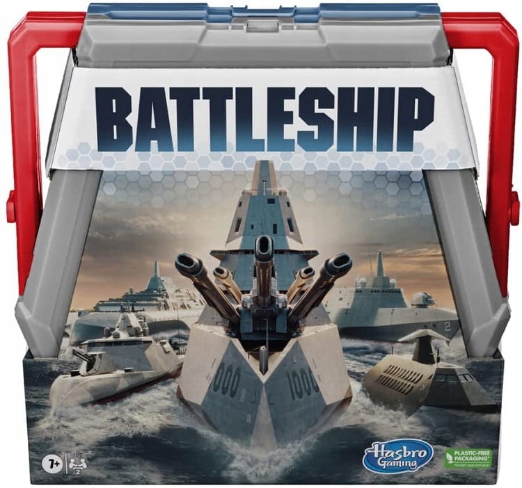 Hasbro F4527 Gra Statki Battleship Walizka dla dwóch osób