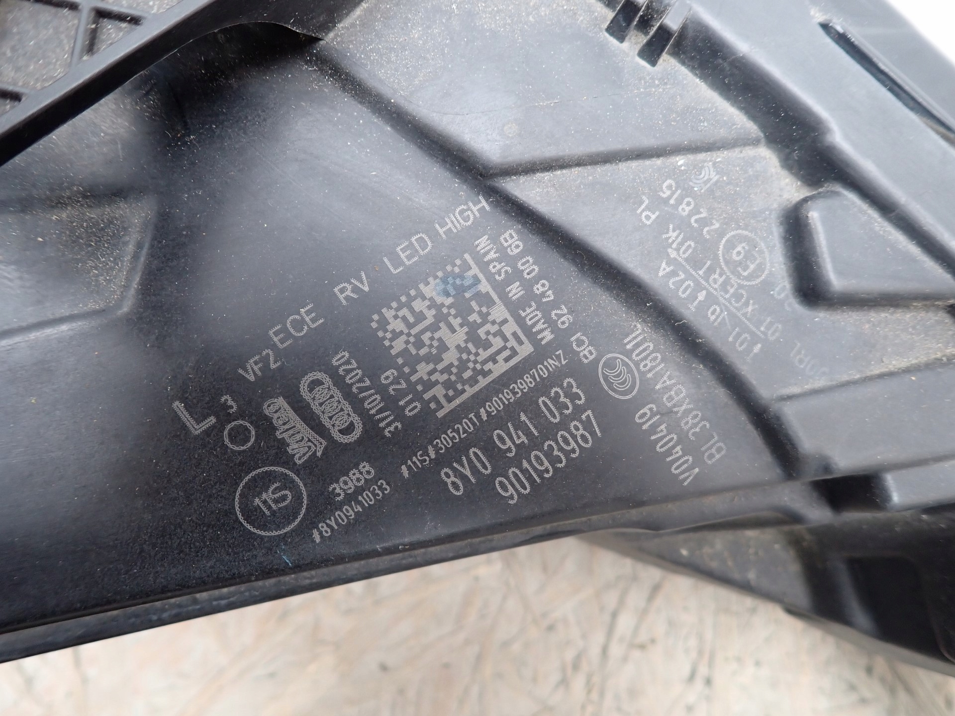 light left REFLEKTOR left FULL LED AUDI A3 8Y 2020- 8Y0941033