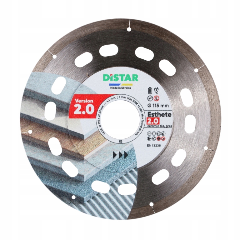 DiSTAR Esthete 2.0 115 mm Diamantový řezací kotouč