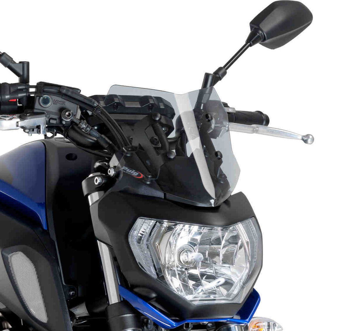 9666H - PUIG ВІТРОВЕ СКЛО ОБТІЧНИК YAMAHA MT-07 2018-2020 (СПОРТ)