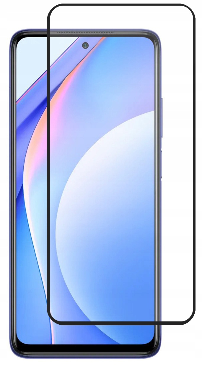 

Szkło 9H Cały Ekran Czarne Xiaomi Mi 10T Lite