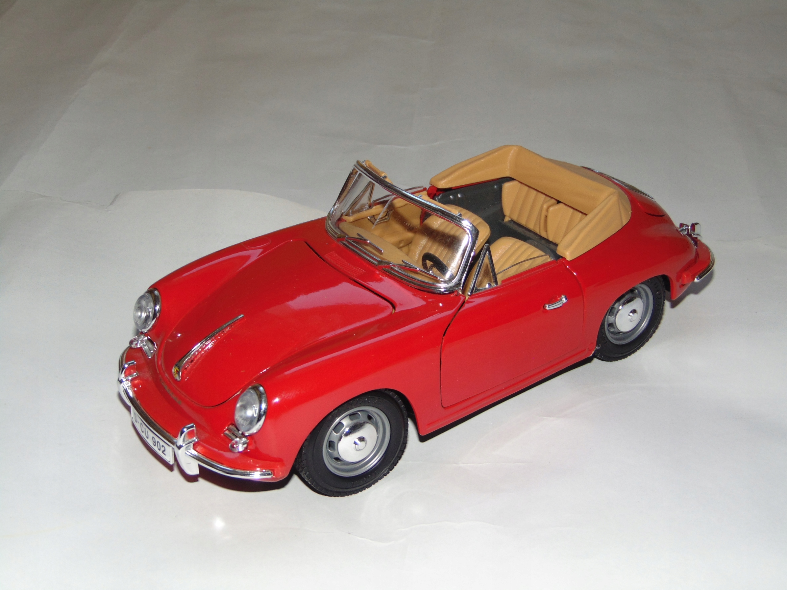 Porsche 356 B Bburago - Modele samochodów skale do 1:18