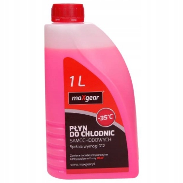 

Gotowy Płyn Do Chłodnic Chłodniczy 1L G12 Różowy