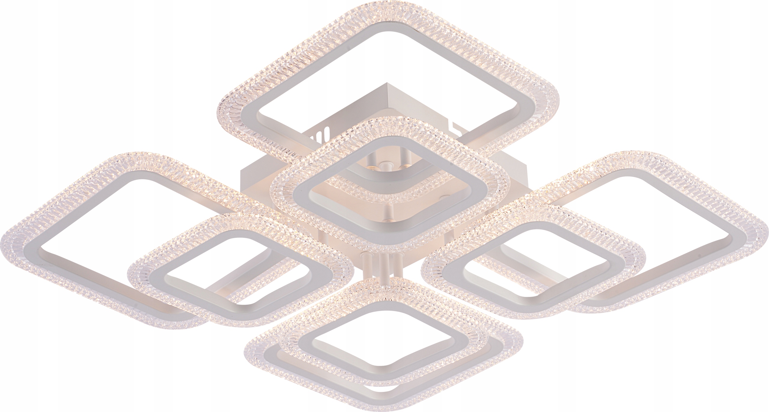 Led Lustr 144W Moderní Minimalistický Design Dálkový Ovladač Vargo DL1175