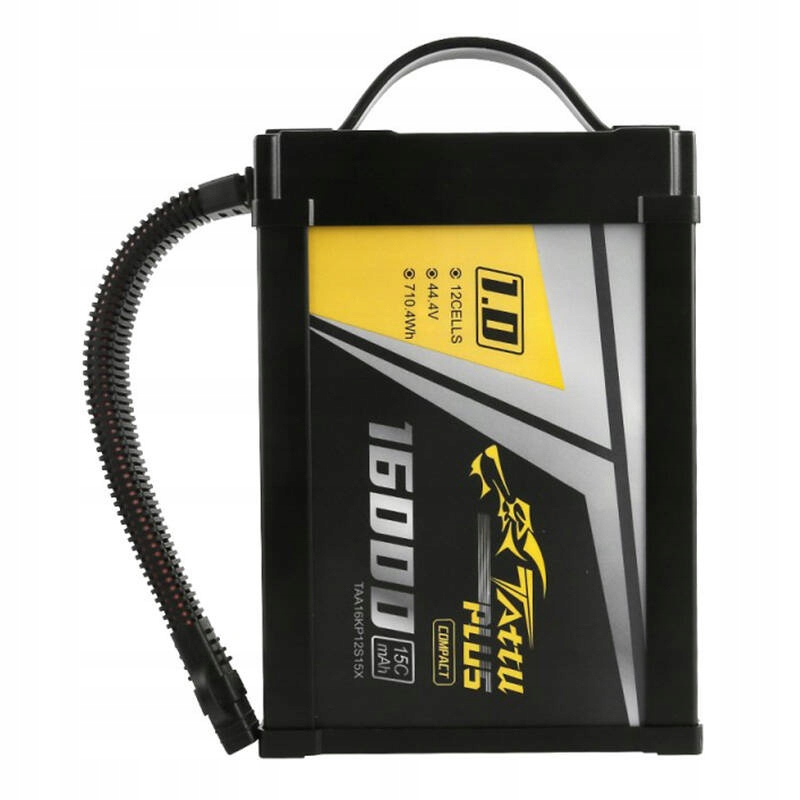 Akumulátor Tattu Plus 16000 mAh 12S 15C 44.4V Lipo Pack s konektorom XT90-S