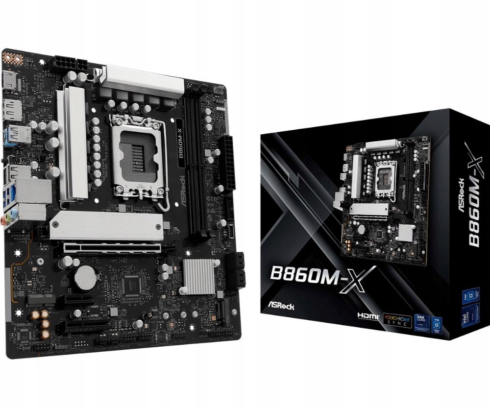 ASRock Mb Sc LGA1851 B860M-X, Intel B860, 2xDDR5, 1xDP, 1xHDMI, mATX…