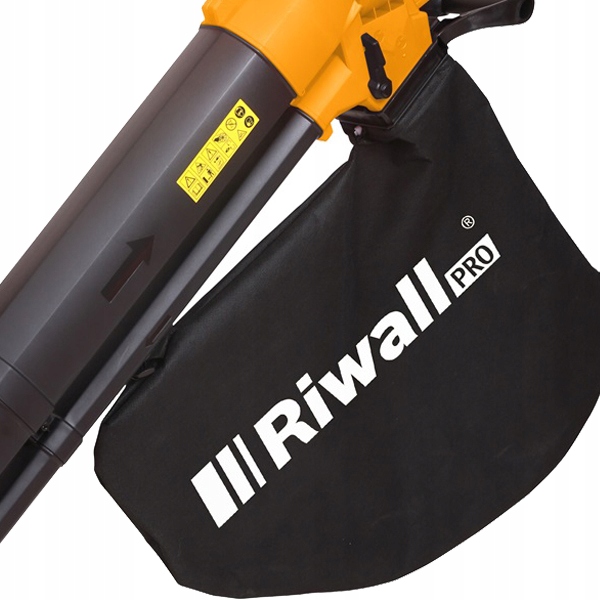 Elektryczna dmuchawa odkurzacz do liści 45L Riwall REBV3200E Rozdrabniacz Stan opakowania oryginalne