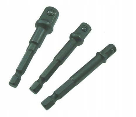 Adaptery redukcje nasadek do wkrętarki 1/4 3/8 1/2 Marka Falon-Tech