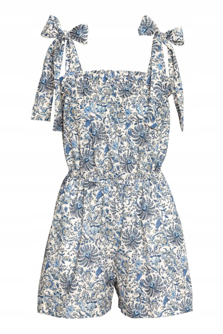 

kombinezon wzorzysty trend H&m 36 S U356