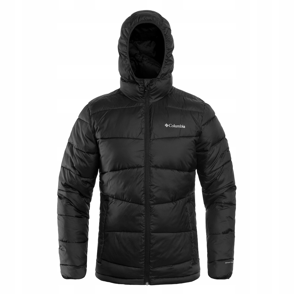 Zimní bunda prošívaná s kapucí Columbia Fivemile Butte II Hooded Black M