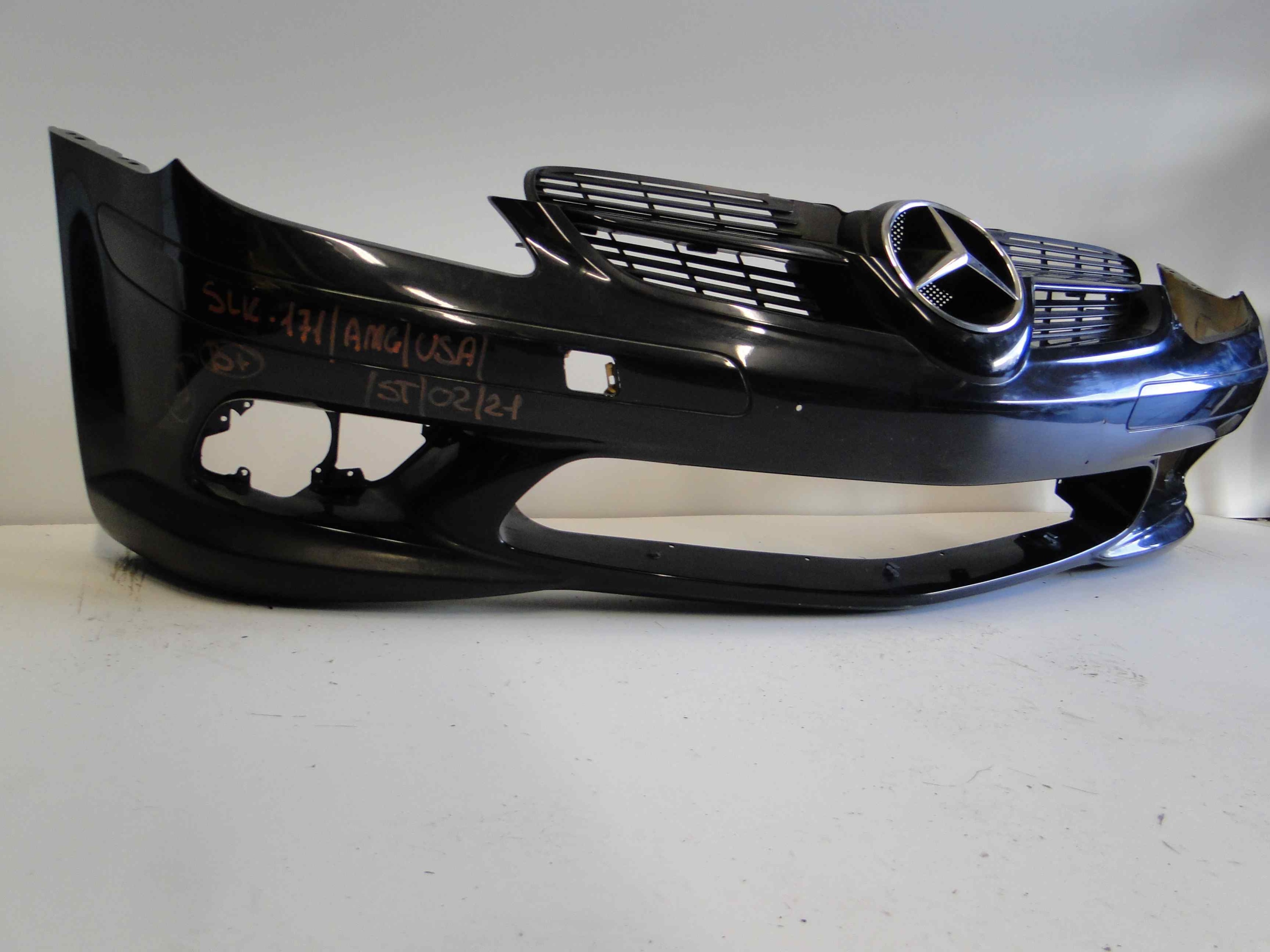 MERCEDES SLK R171 171 ZDERZAK PRZEDNI AMG USA Kolor czarny