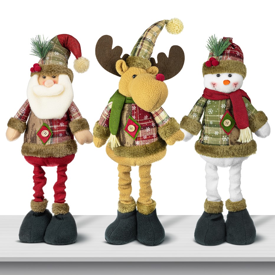 Vánoční Figurky Sněhulák Svatý Mikuláš Sněhulák Velká Vánoční Dekorace