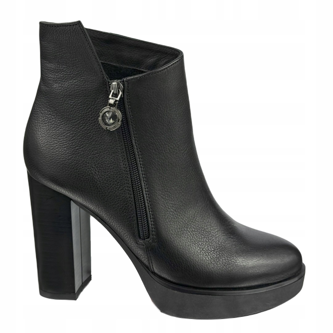 Dámské kotníkové boty Higo 1768 černá 40, Černá