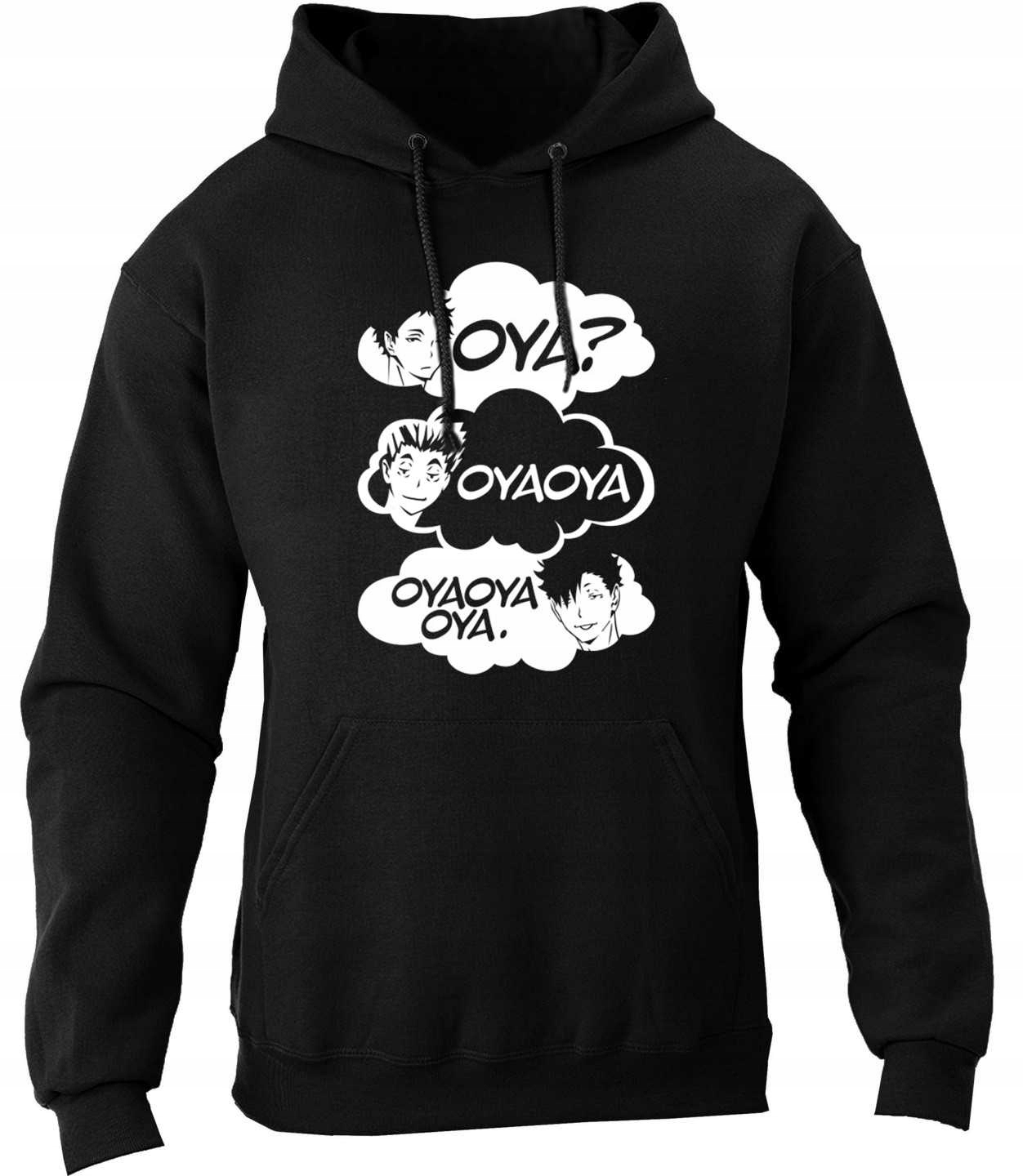 

Bluza z kapturem Oya Oya Oya Haikyuu volleyball