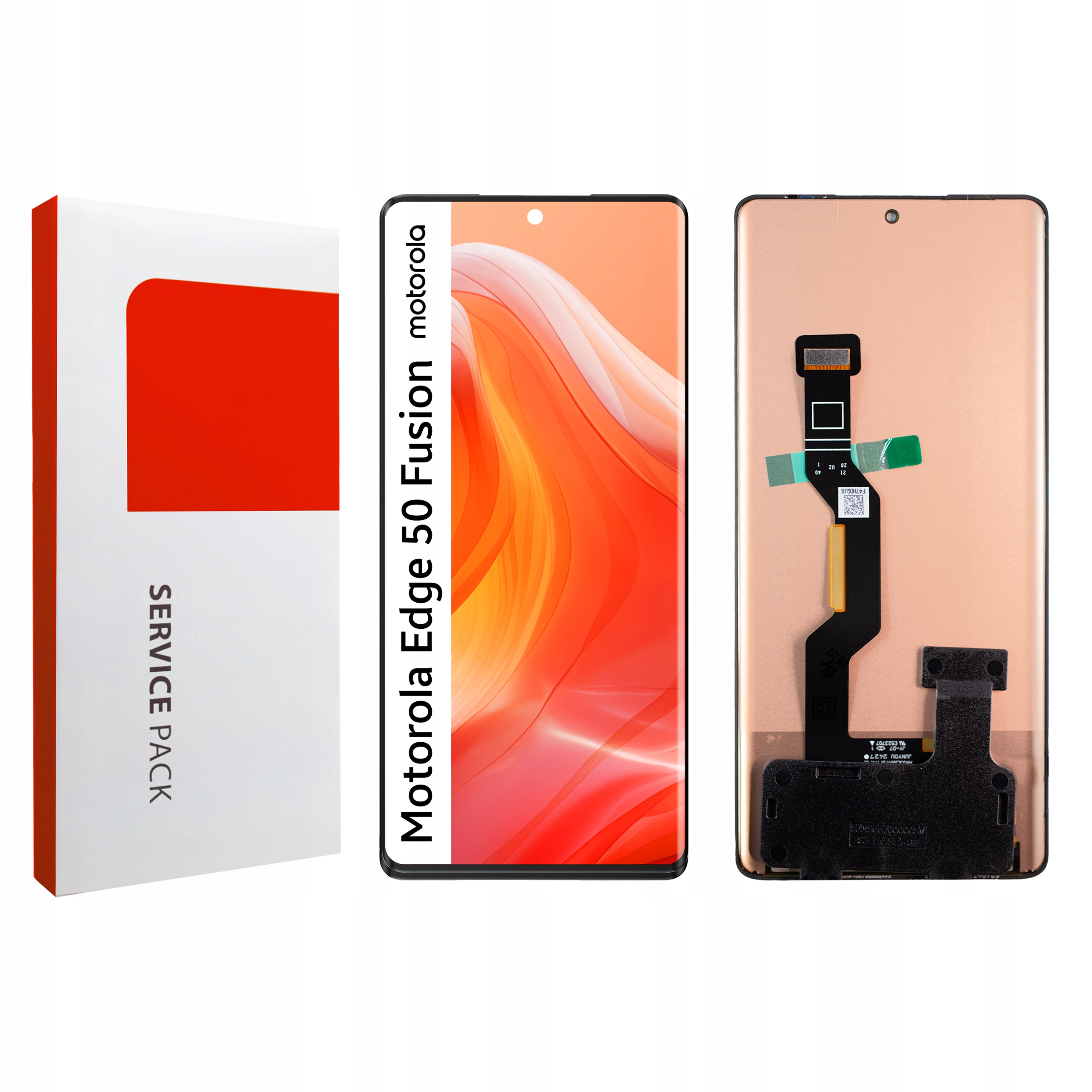 Displej pro Edge 50 Fusion Originální Zila LCD displej Panel