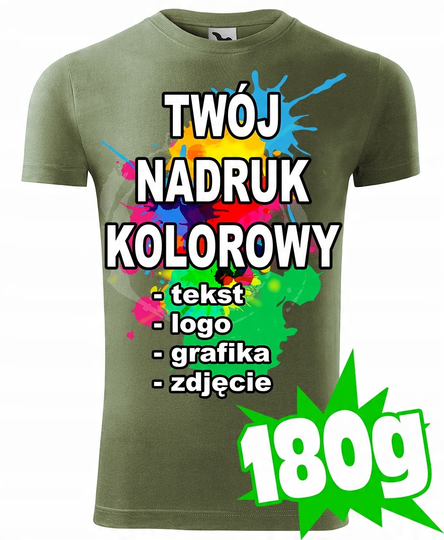 

Koszulka Z Własnym Nadrukiem męska XL viper 09