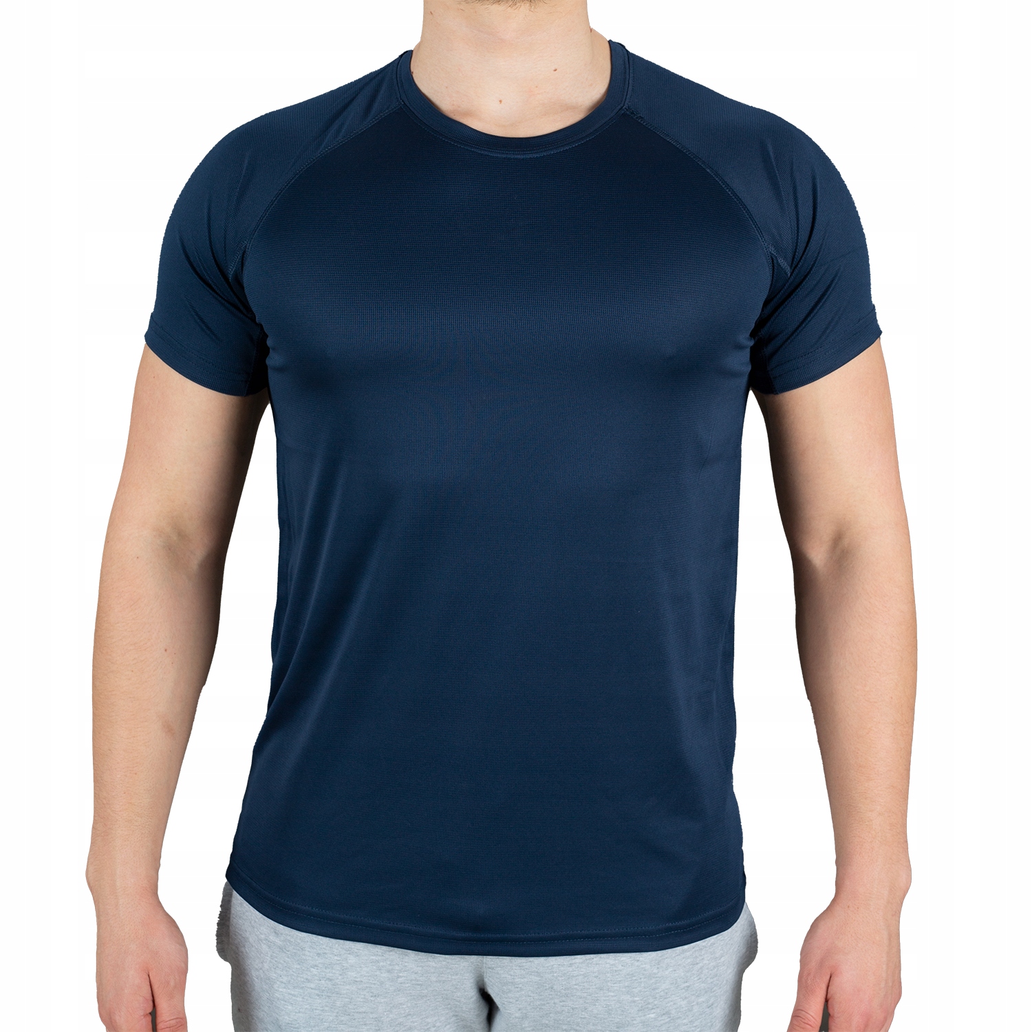 KOSZULKA DO BIEGANIA TERMOAKTYWNA NA SIŁOWNIE Rękaw krótki rękaw