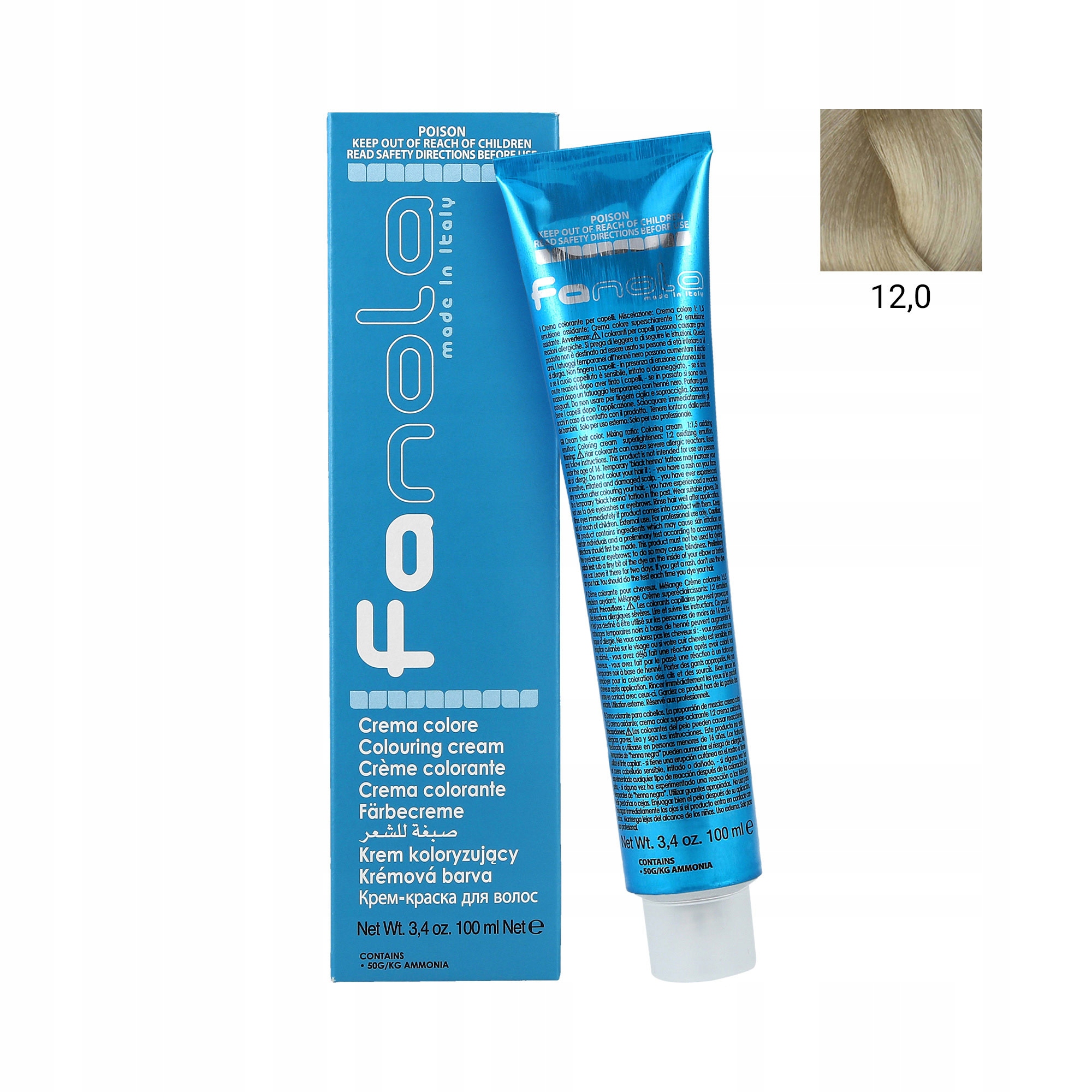 

Fanola Color Cream Krem Koloryzujący 12.0 100 ML