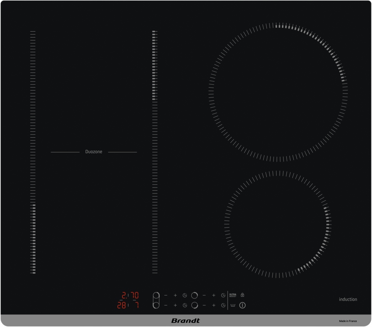 Zestaw BRANDT BOP7568BB BPI164DPB BLACK AutoCook Studio AGD Ekspert Serwis Zawartość zestawu piekarnik płyta indukcyjna