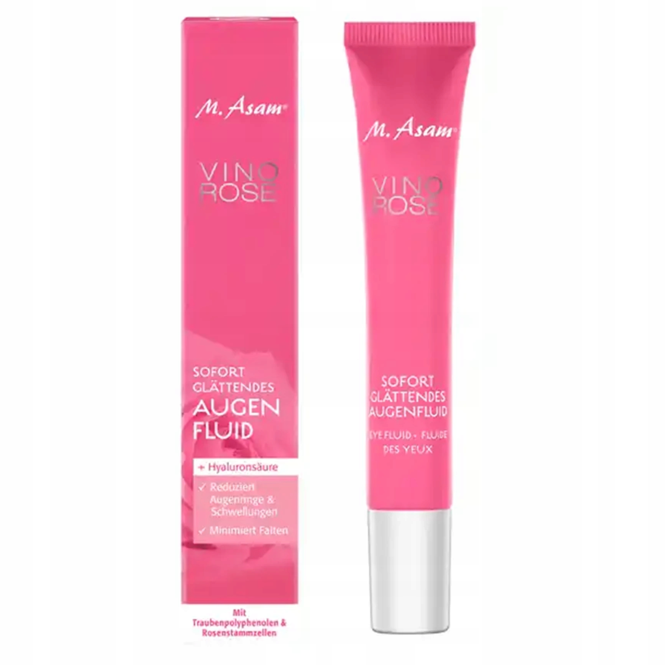 M.ASAM VINO ROSE AUGENFLUID SZEMKÖRNYÉKÁPOLÓ KRÉM 20ml