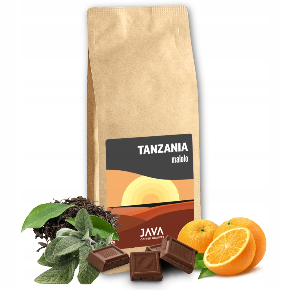 Levně Káva zrnková Tanzanie Malolo 1kg 100% arabika premium do kávovaru čerstvá