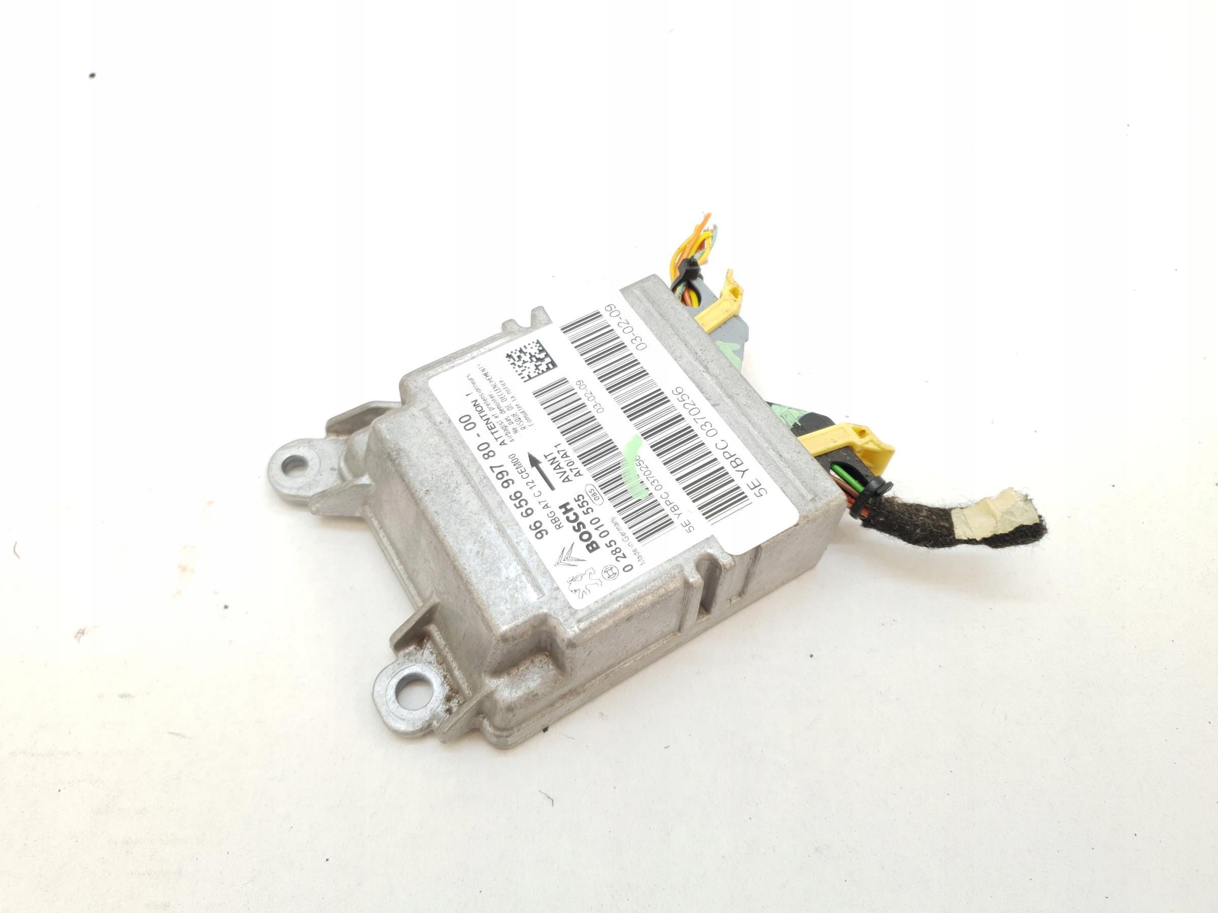 MODUŁ PODUSZEK AIR BAG PEUGEOT 207