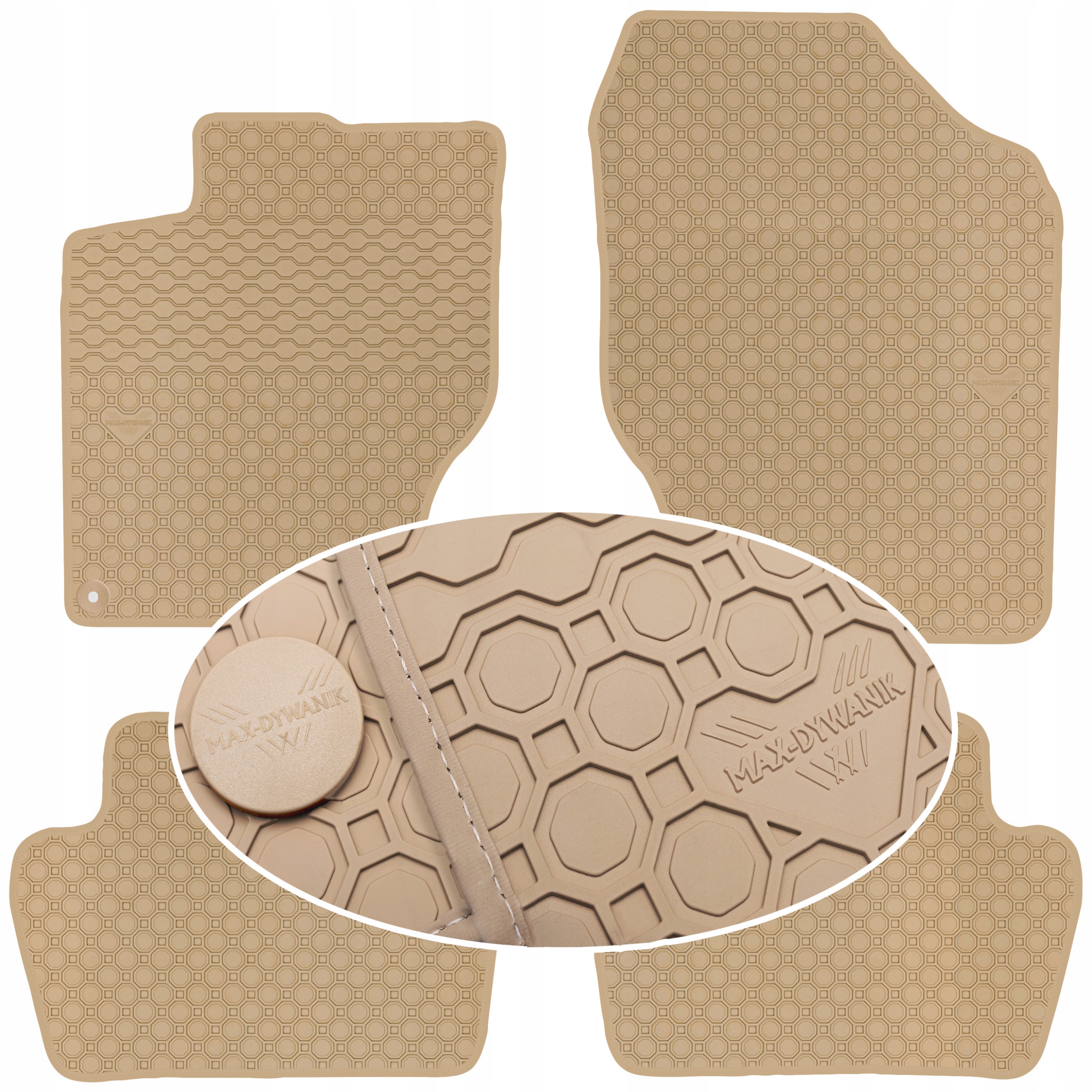 Citroen C4 II 2010-2018 Koberce Béžové