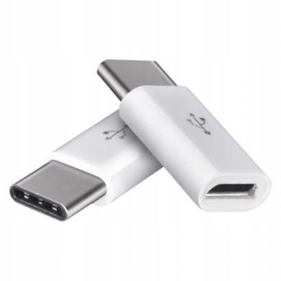 

Przejściówka adapter micro Usb 2szt. Emos biały