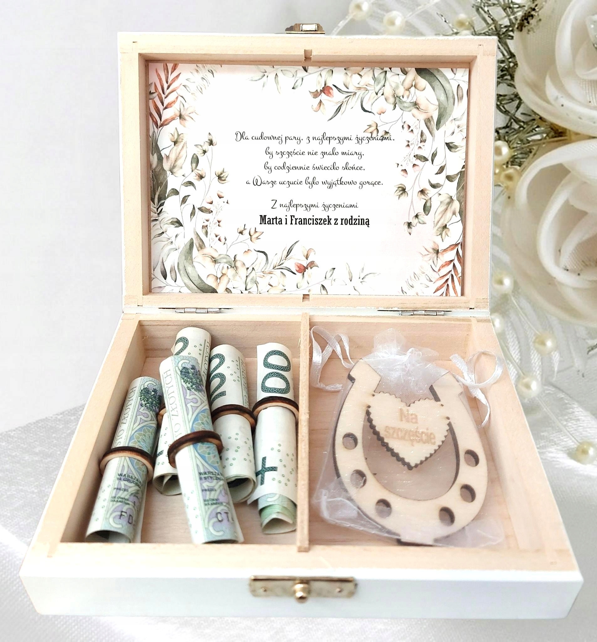 Pudełeczko na ślub * PREZENT * KOLOR BIAŁY Marka bez marki