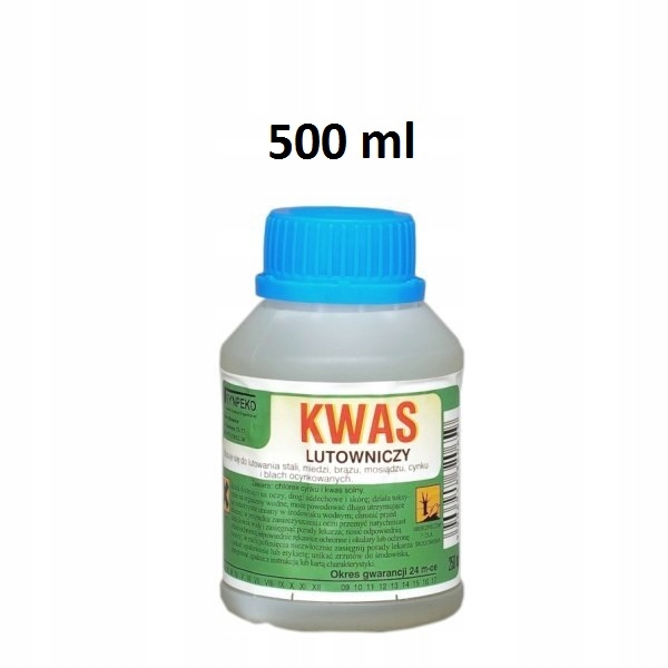Kwas lutowniczy, woda lutownicza płyn do lutowania