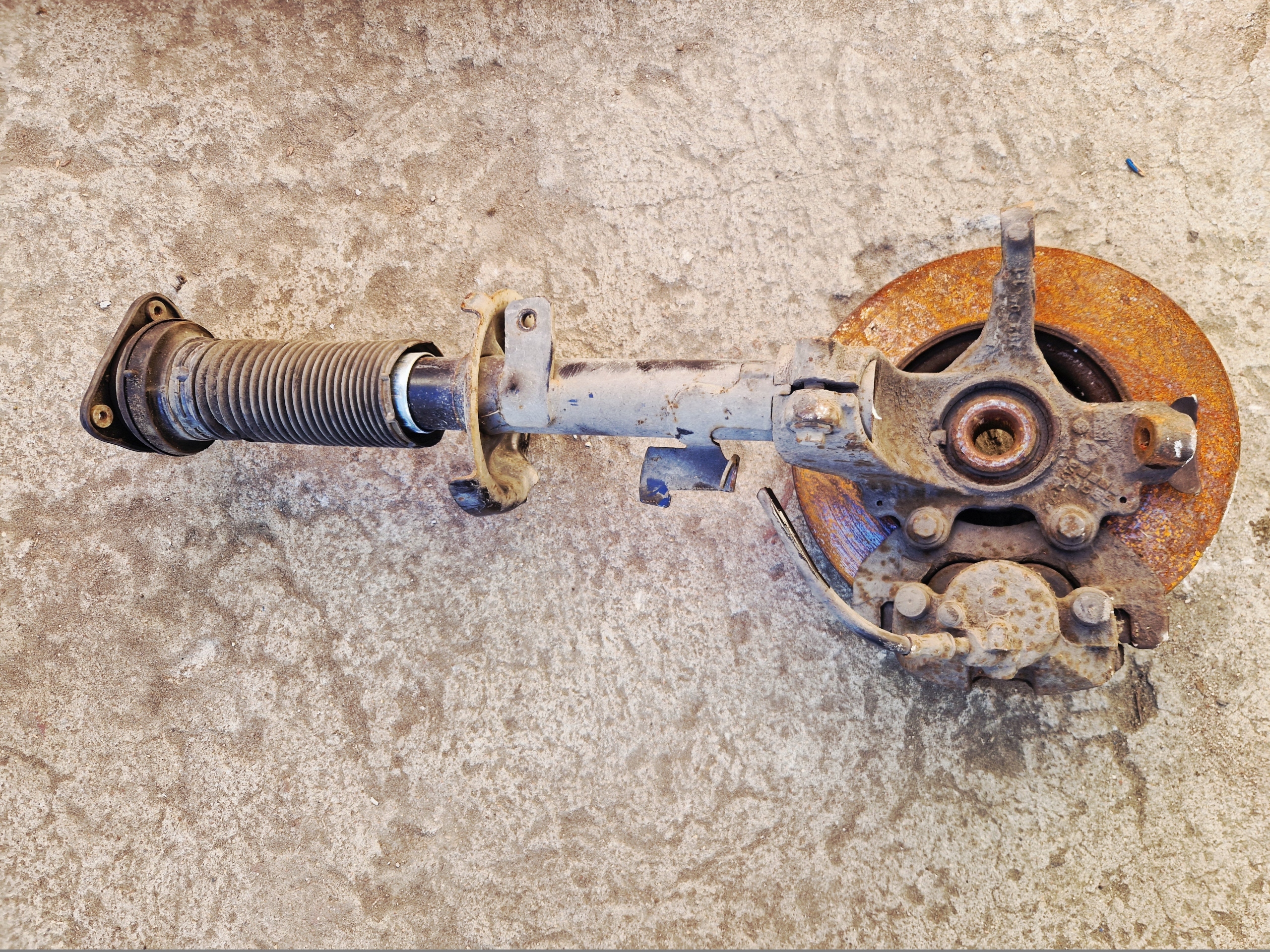 FORD FOCUS MK2 C-MAX MK1 shock absorber swing right front KOMPLET