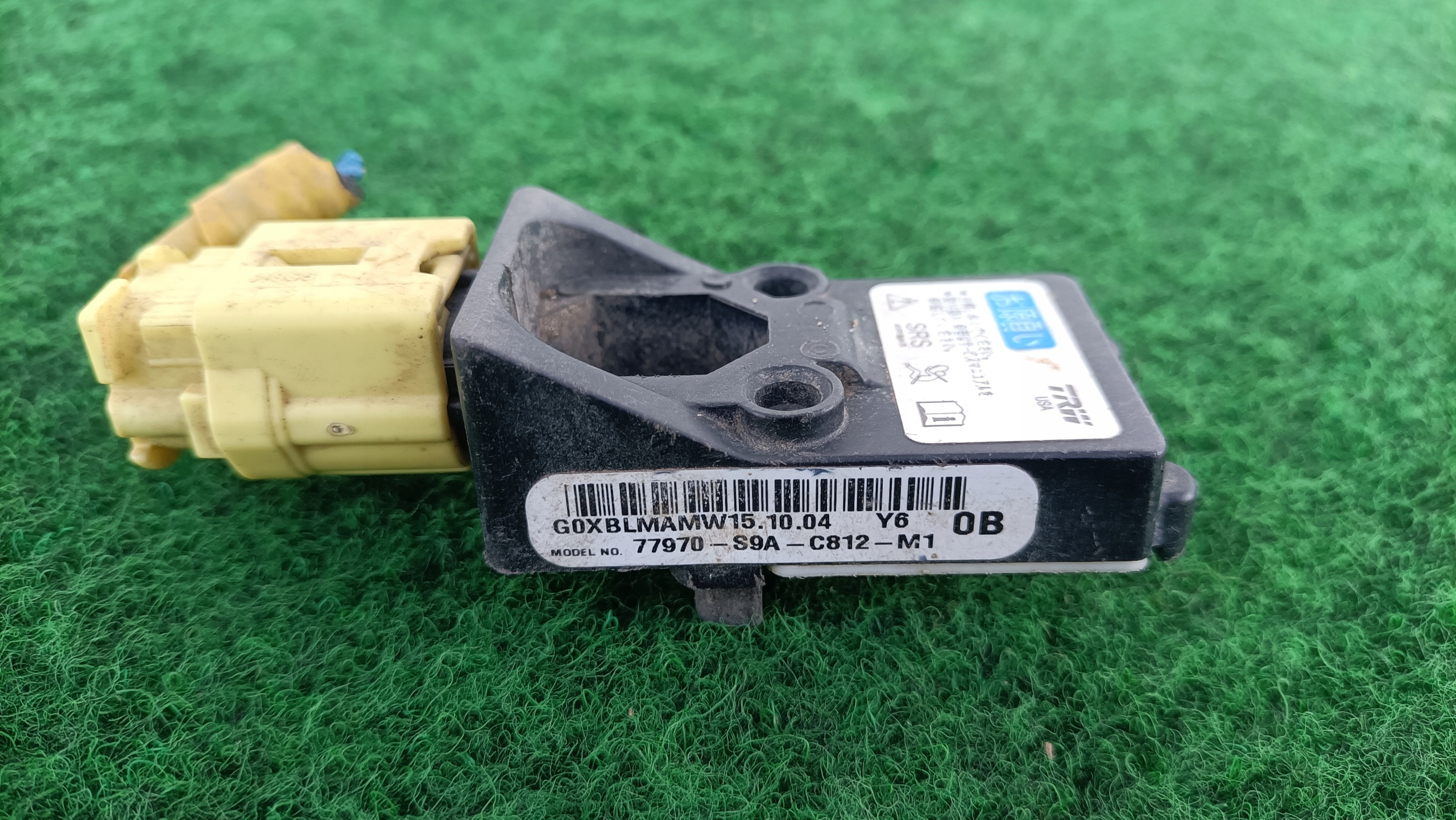 HONDA CRV CR-V 2 II Crashsensor Drucksensor modul 77970-S9A-C812-M1 BA310