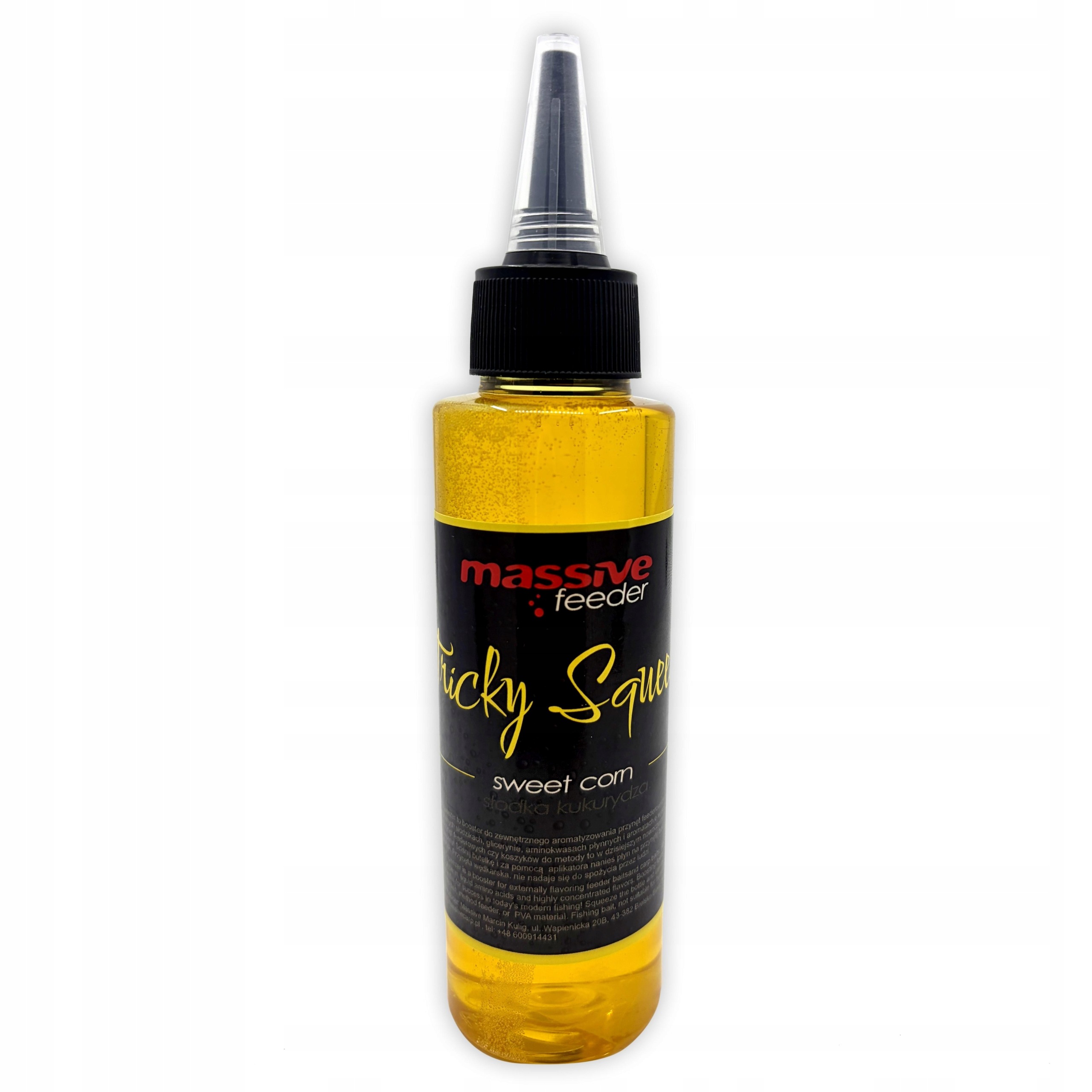 Massive Baits Liquid Dip Tricky Squeezer 100ml Sweet Corn