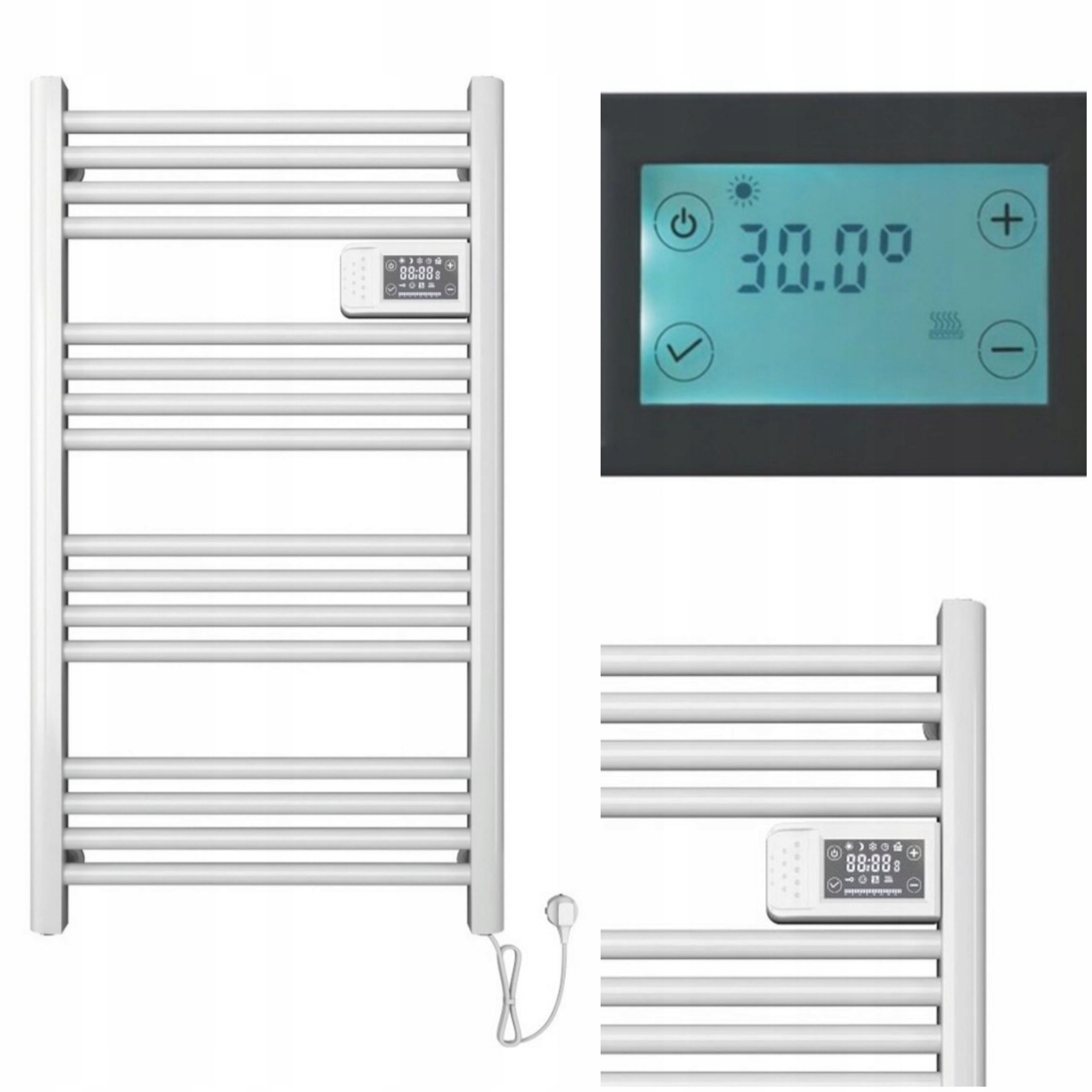 GRZEJNIK ELEKTRYCZNY ŁAZIENKOWY DRABINKA 500 W