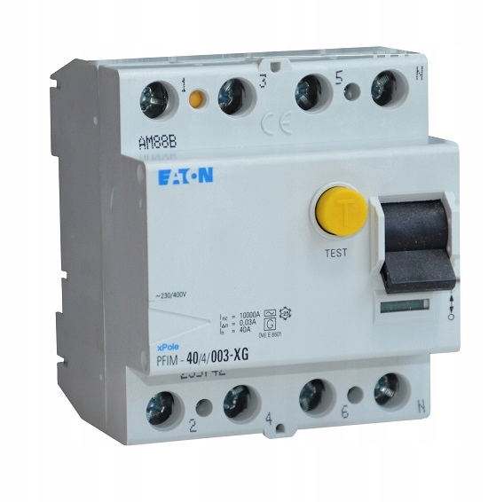 Wyłącznik Różnicowy 4P 40A Eaton 235743 typ Xg/a