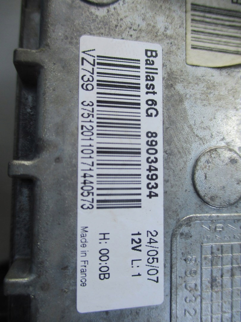 light left RENAULT ESPACE XENON 89034934