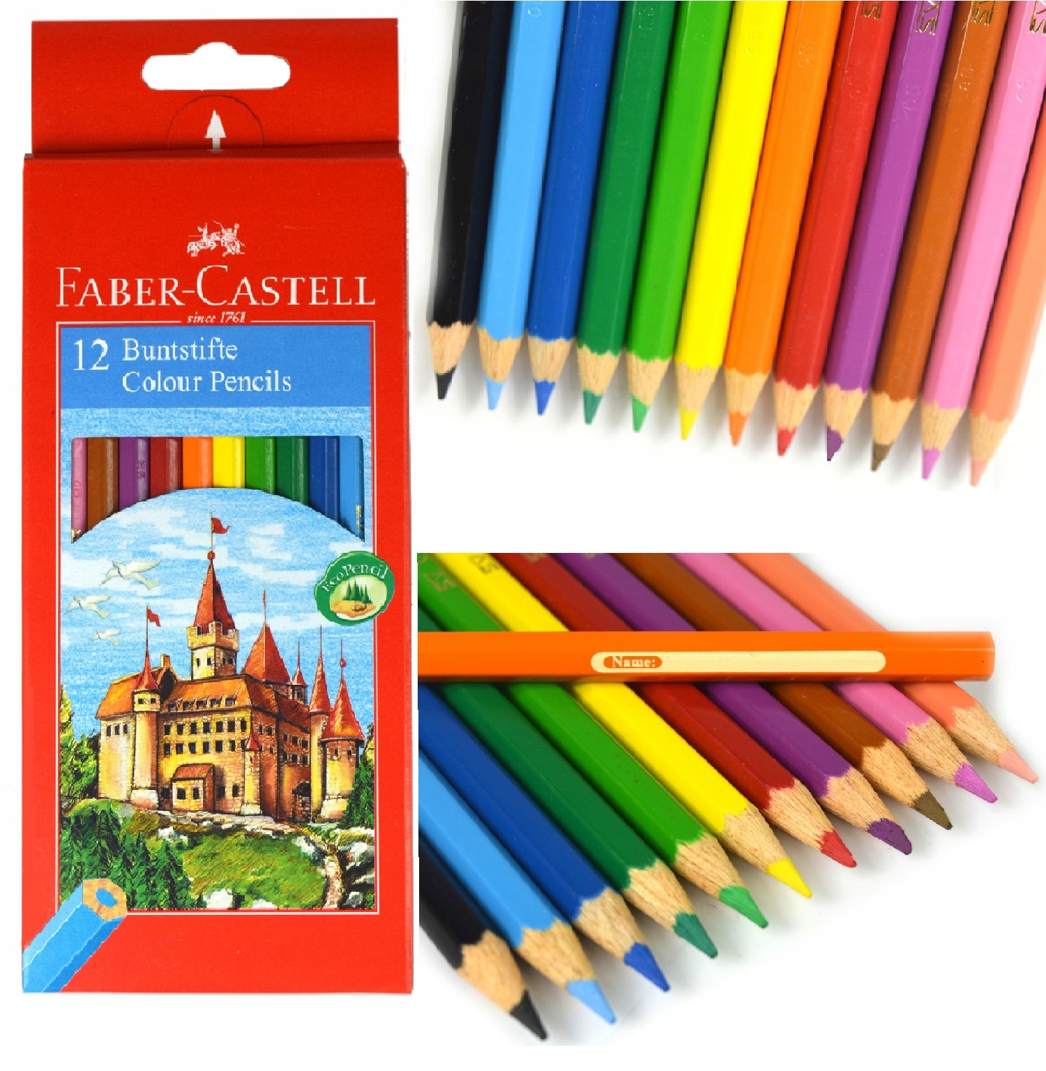 

Faber-castell Kredki ołówkowe Eco Zamek