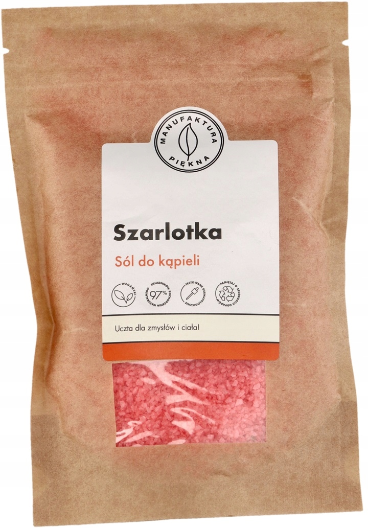 Manufaktura Piękna SZARLOTKA sól do kąpieli
