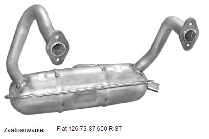 FIAT 126p STANDARD OBEJMA OBEJMY TŁUMIKA FERROPLAST WYSOKA JAKOŚĆ WYKONANIA Producent części Inny