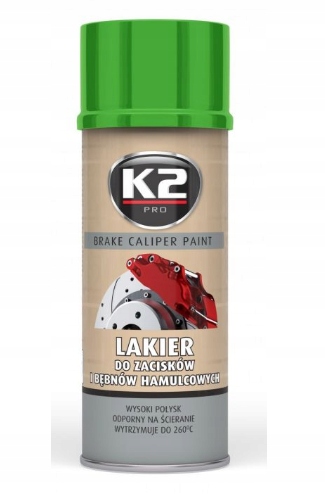 

Lakier farba do zacisków hamulcowych 400ml zielony