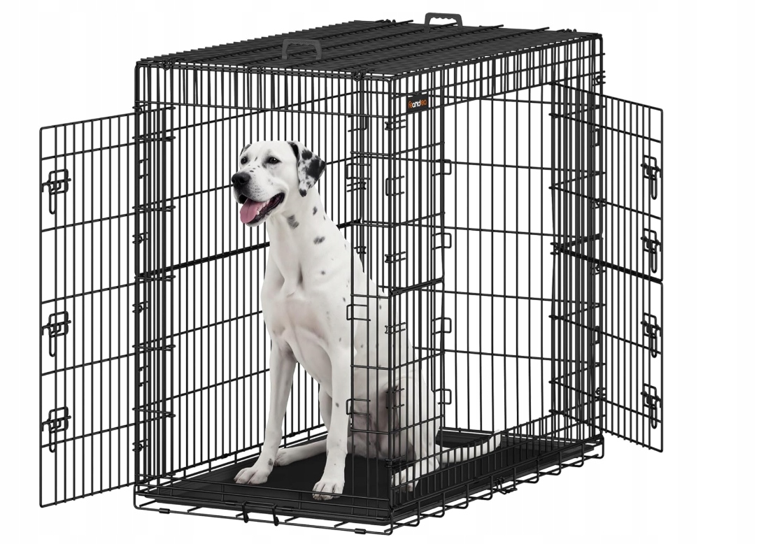 Vysoká vnitřní klec pro velké psy, kotec, kov