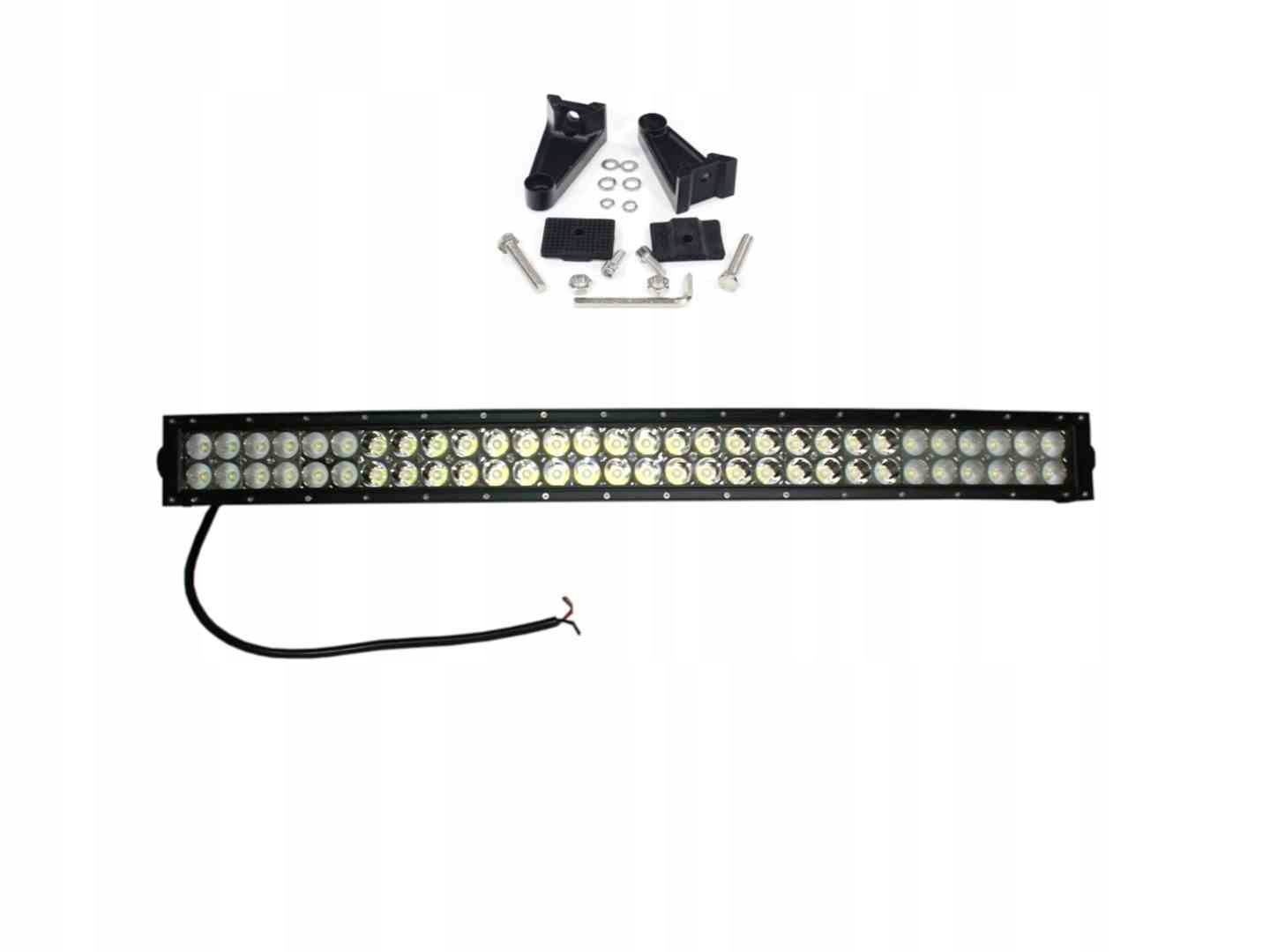 LAMPA PRZÓD HALOGEN 60szt. DIODA LED 180W DŁUGA ZAGIĘTA