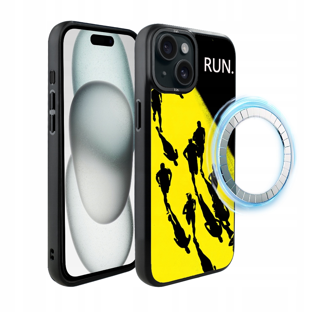 Pouzdro pro iPhone 15 Plus Ibizu DropGuard Matt s MagSafe, Běh mistrů