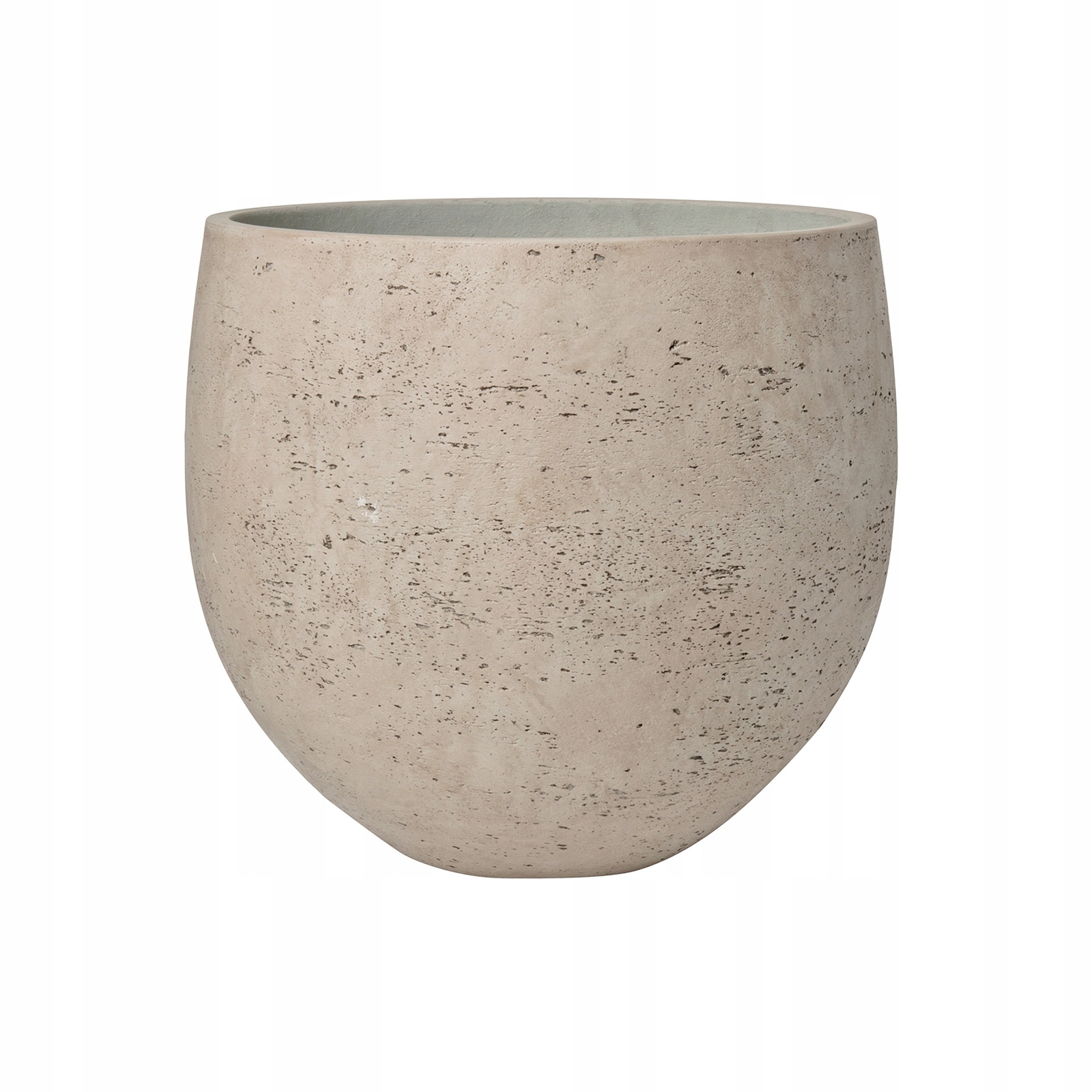 duże balonowe okrągłe donice betonowe donica Mini Orb 39/35cm szary