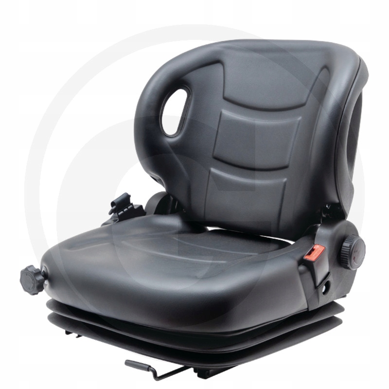 AMORTYZOWANY MECHANICZNIE FOTEL GSM 20 PVC GRANIT