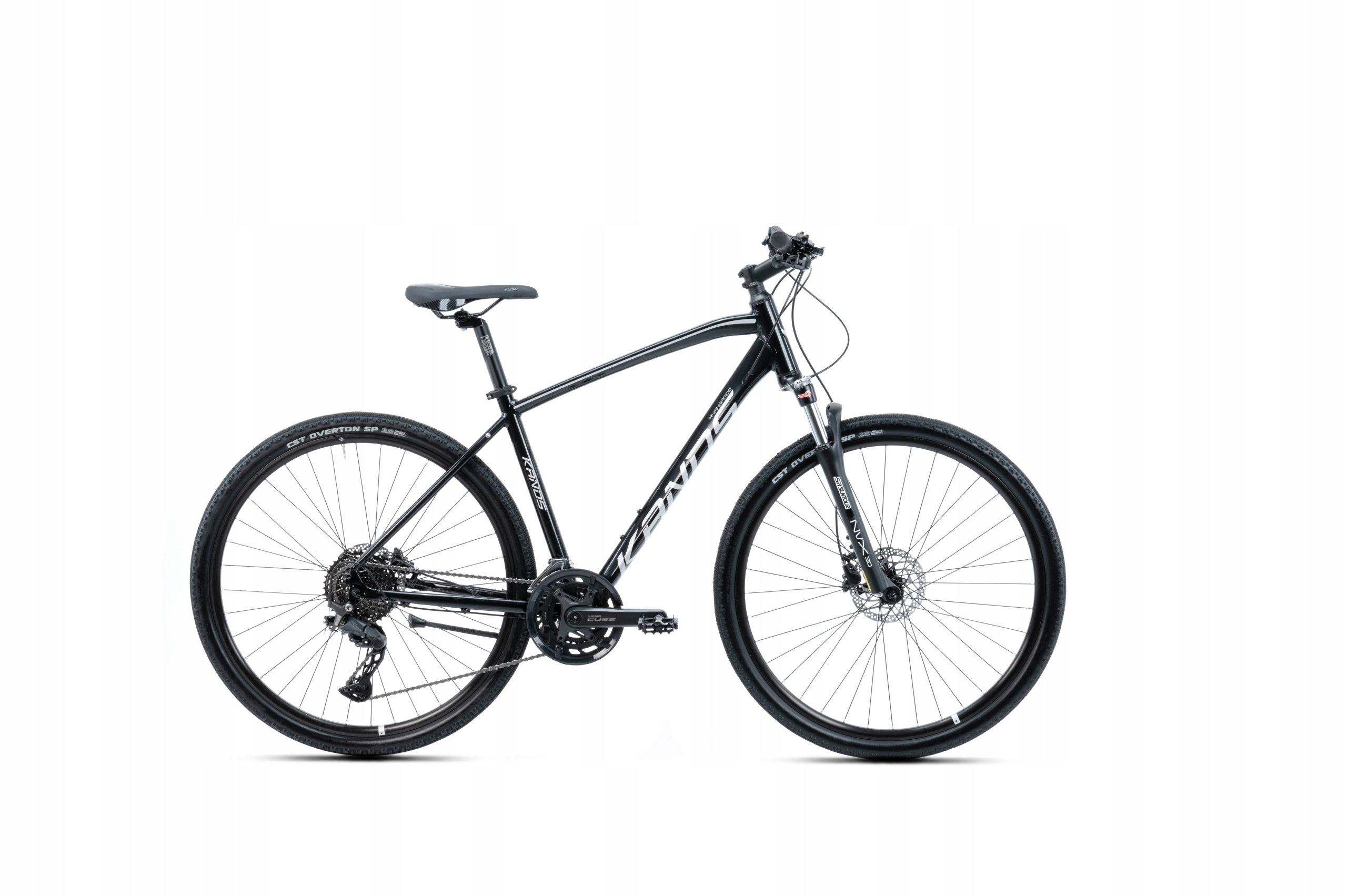 Rower crossowy Kands Avangarde rama 19 cali koło 28 Hydraulika Cues Czarny