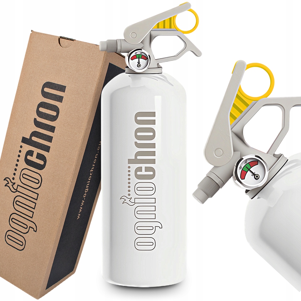 Gaśnica Pianowa 1 Kg Biała Domowa Kuchenna Salon Ogniochron Płyn Af