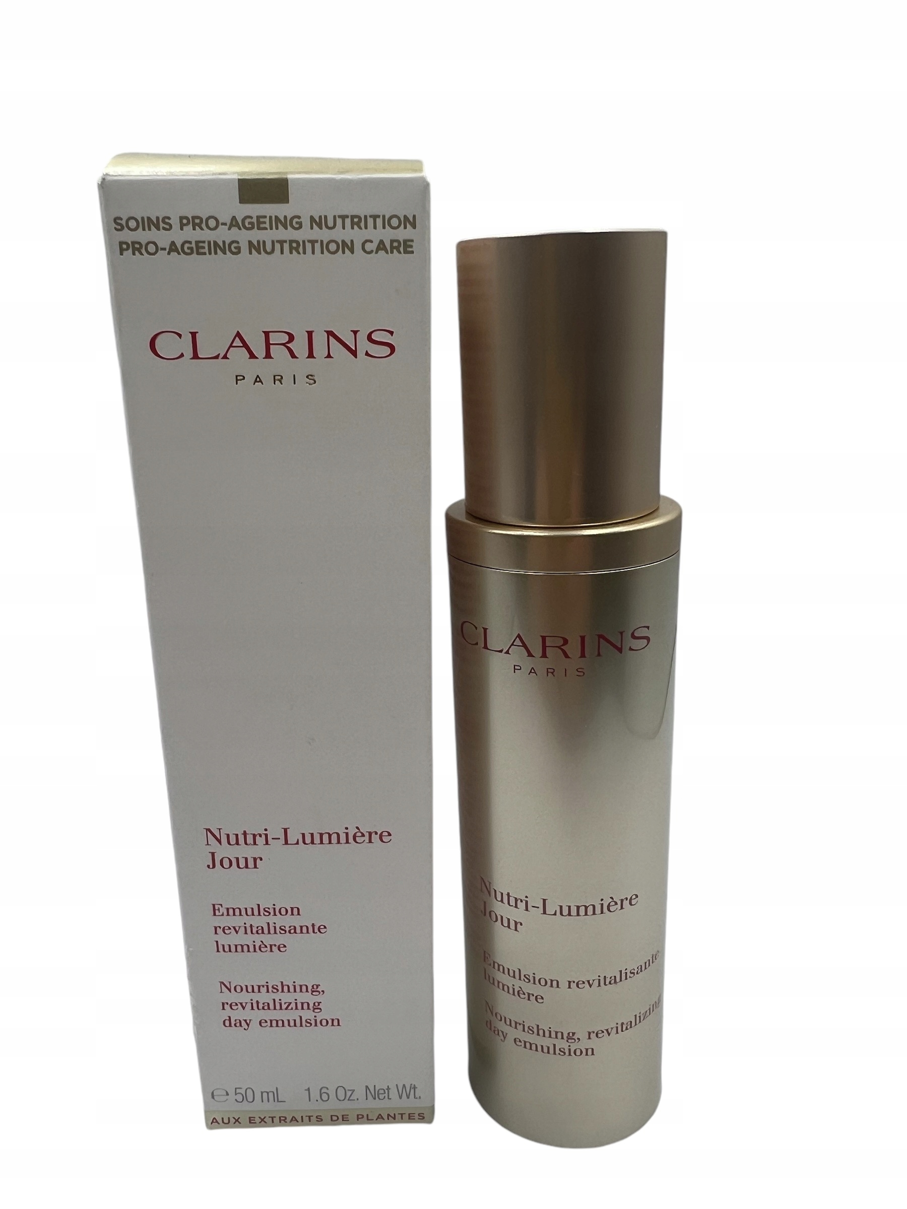 Clarins Nutri-Lumiére Vyživující a revitalizační denní emulze Perfumerie