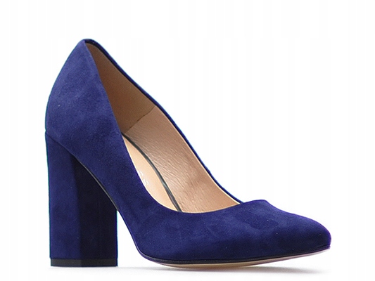 Czółenka Damiss DS-29/2/A Atrament zamsz 36