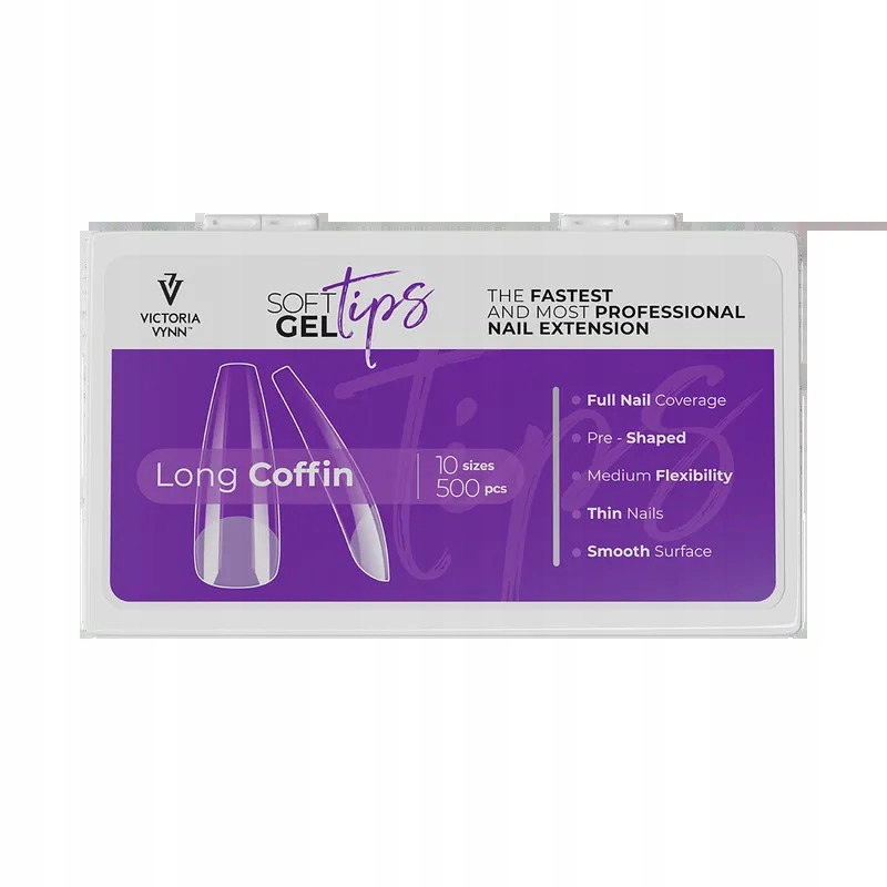 Tipsy Balerína Victoria Vynn Long Coffin (500 szt.op), dlouhý